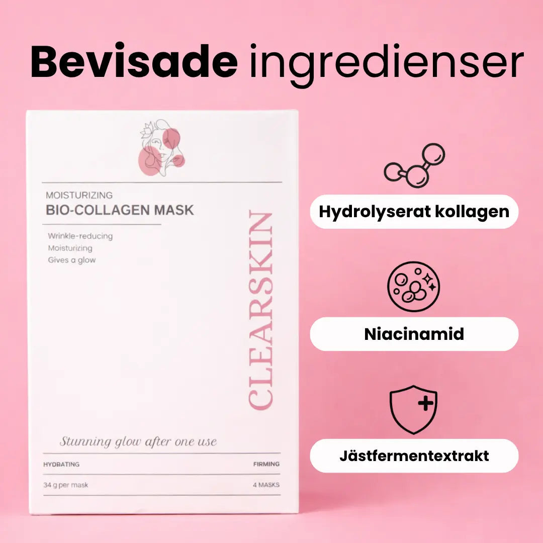 Moisturizing Bio-Collagen Mask – produktöversikt